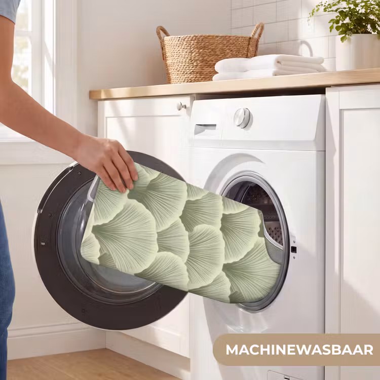 WC Mat - Waaier - Blad - Groen — 6