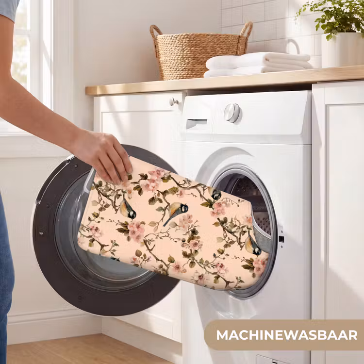 WC Mat - Bloesem - Koolmees - Roze — 6
