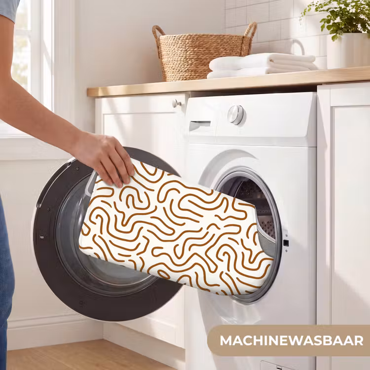 WC Mat - Minimalistisch - Patroon - Terracotta — 6