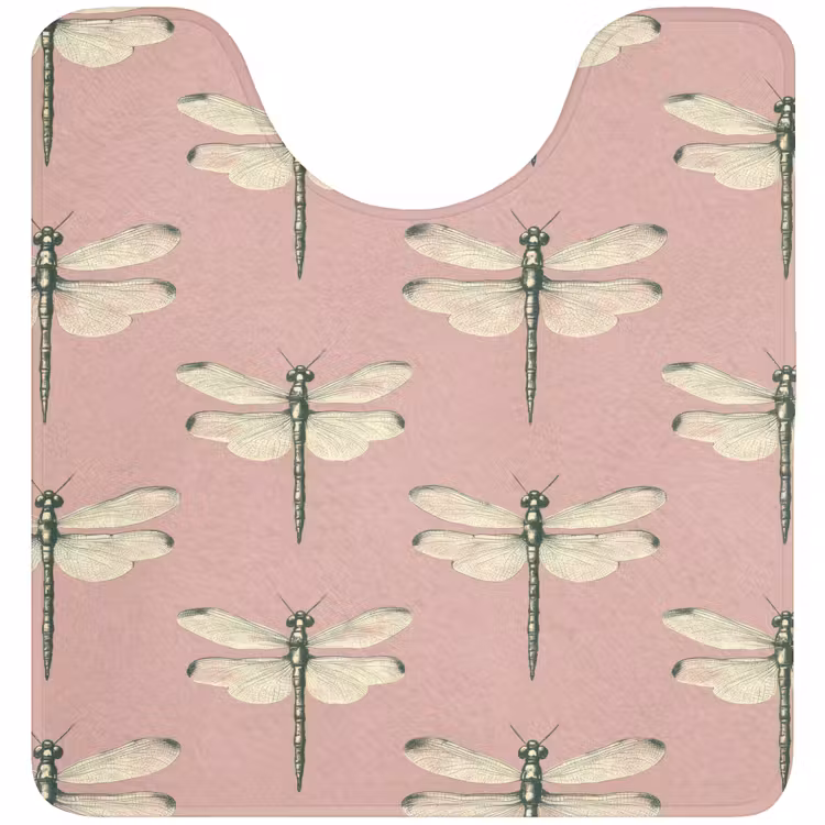 WC Mat - Lillibellen - Patroon - Roze — 1