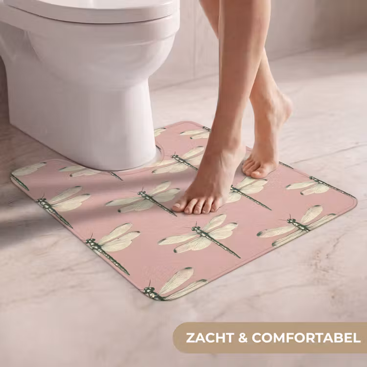 WC Mat - Lillibellen - Patroon - Roze — 5
