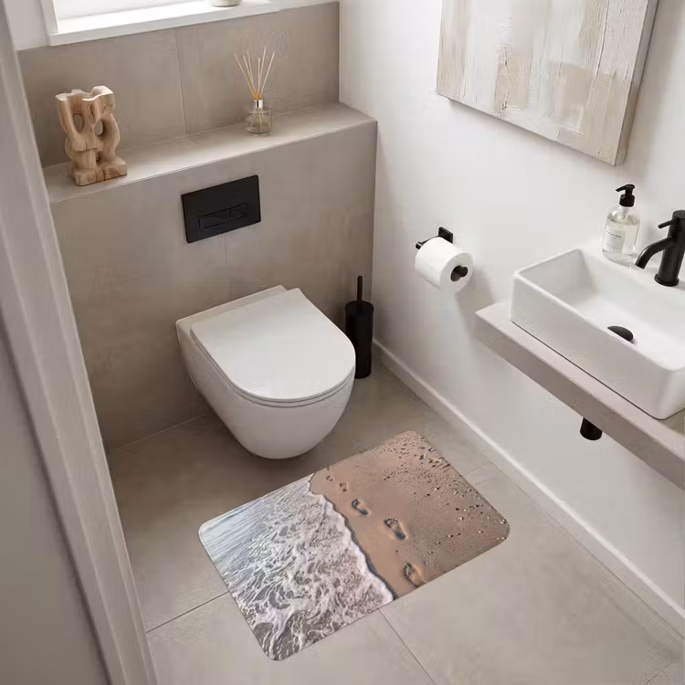 WC Mat - Voetstappen - Vloedlijn - Zee — 6