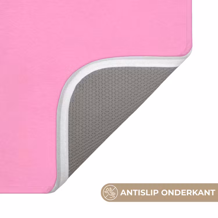 WC Mat - Tekst - Bold - Roze — 3