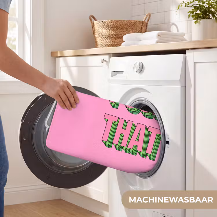 WC Mat - Tekst - Bold - Roze — 5