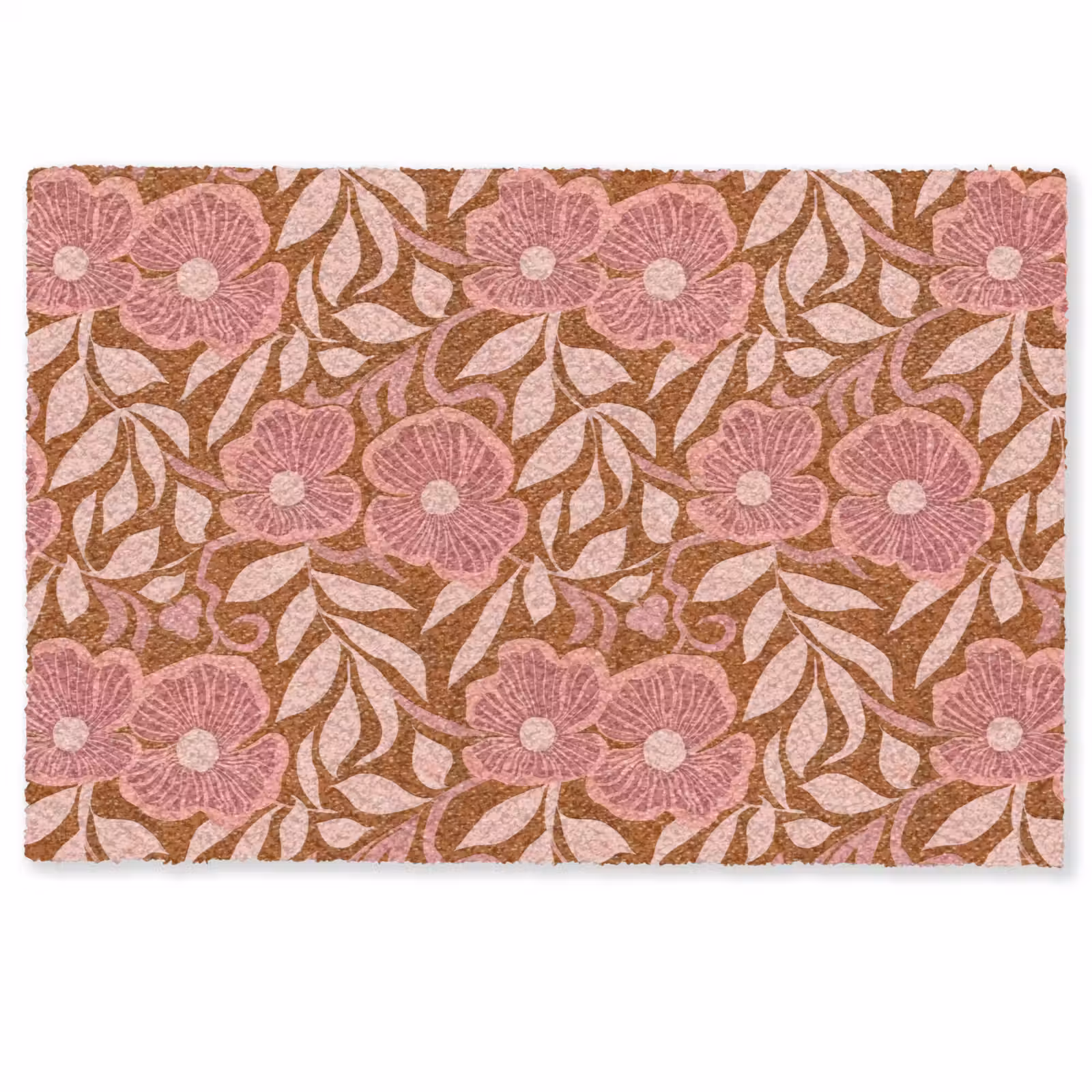Deurmat - Sfeer - Bloemen - Roze — 1