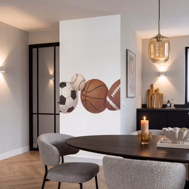 Behang - Sport - Ballen - Illustratie — 5