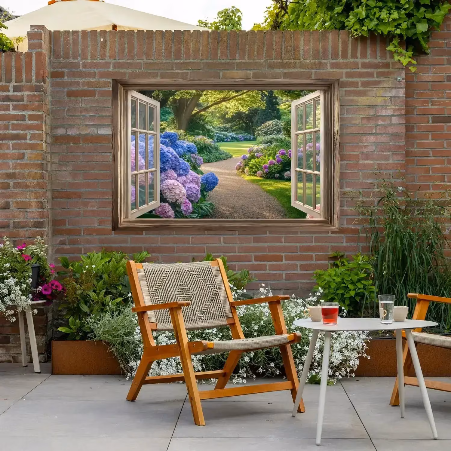 tuinposter sfeerbeeld