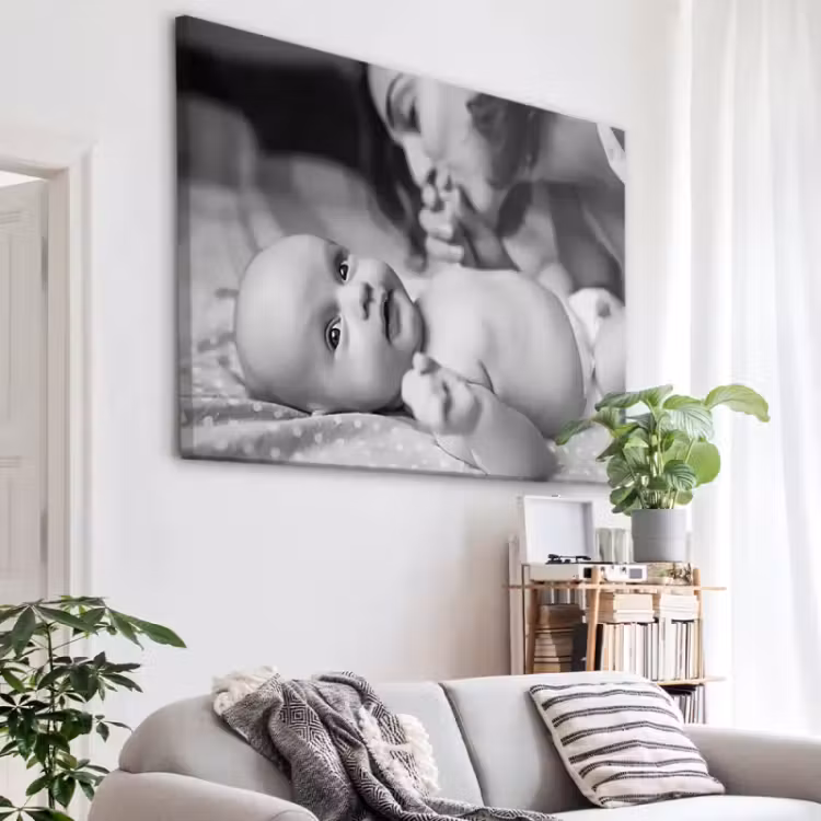 Foto op canvas — 3