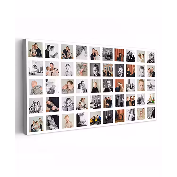Canvas collage - Liggend - 50 foto's — 1