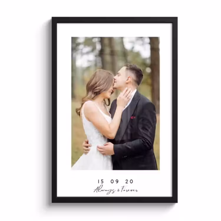 Foto in lijst - Getrouwd — 1