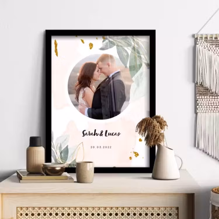 Foto in lijst - Getrouwd — 2