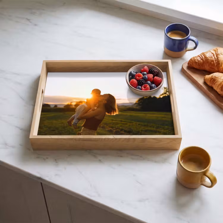 Foto op dienblad — 4