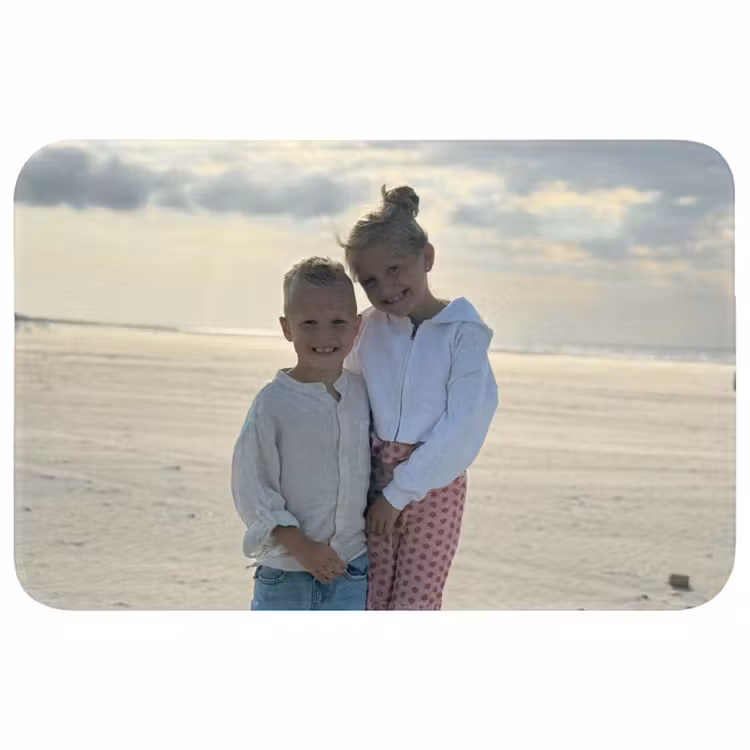 Foto op badmat — 1