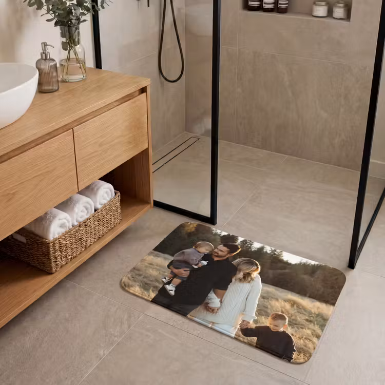 Foto op badmat — 6
