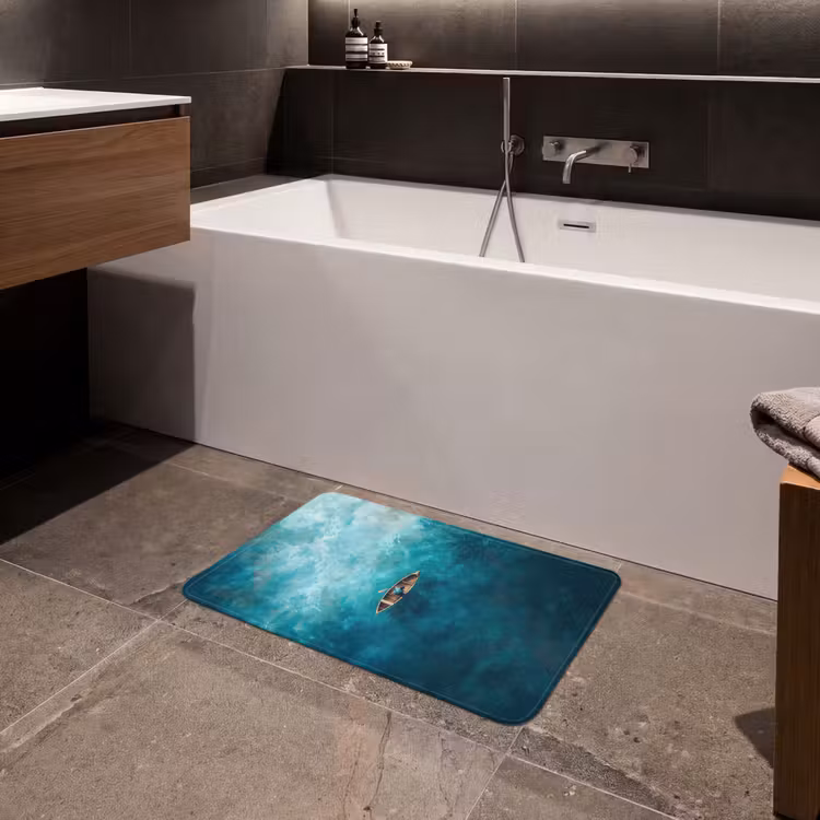 Badmat - Bootje - Water - Blauw — 4