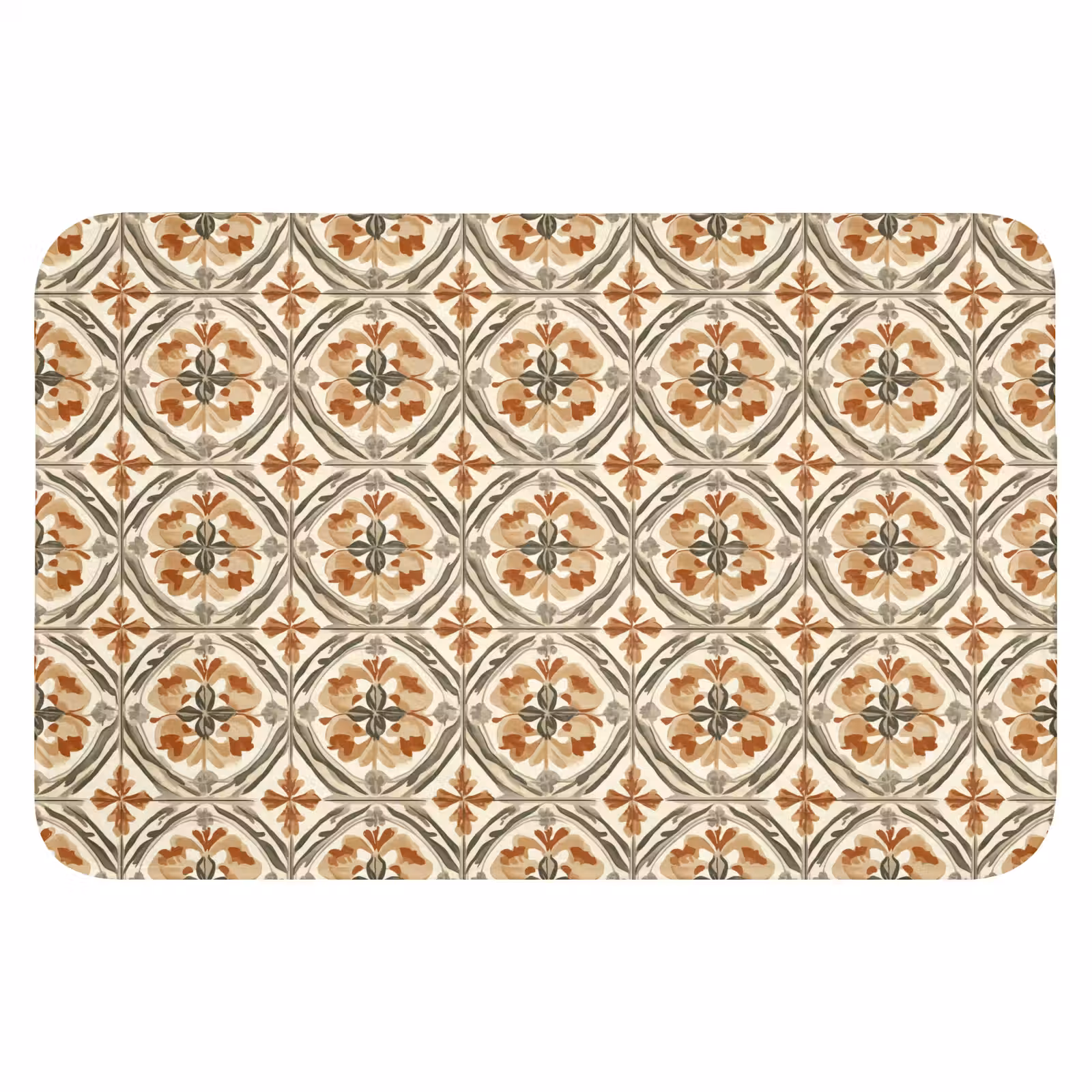 Badmat - Elegant - Antiek - Kleurrijk — 1