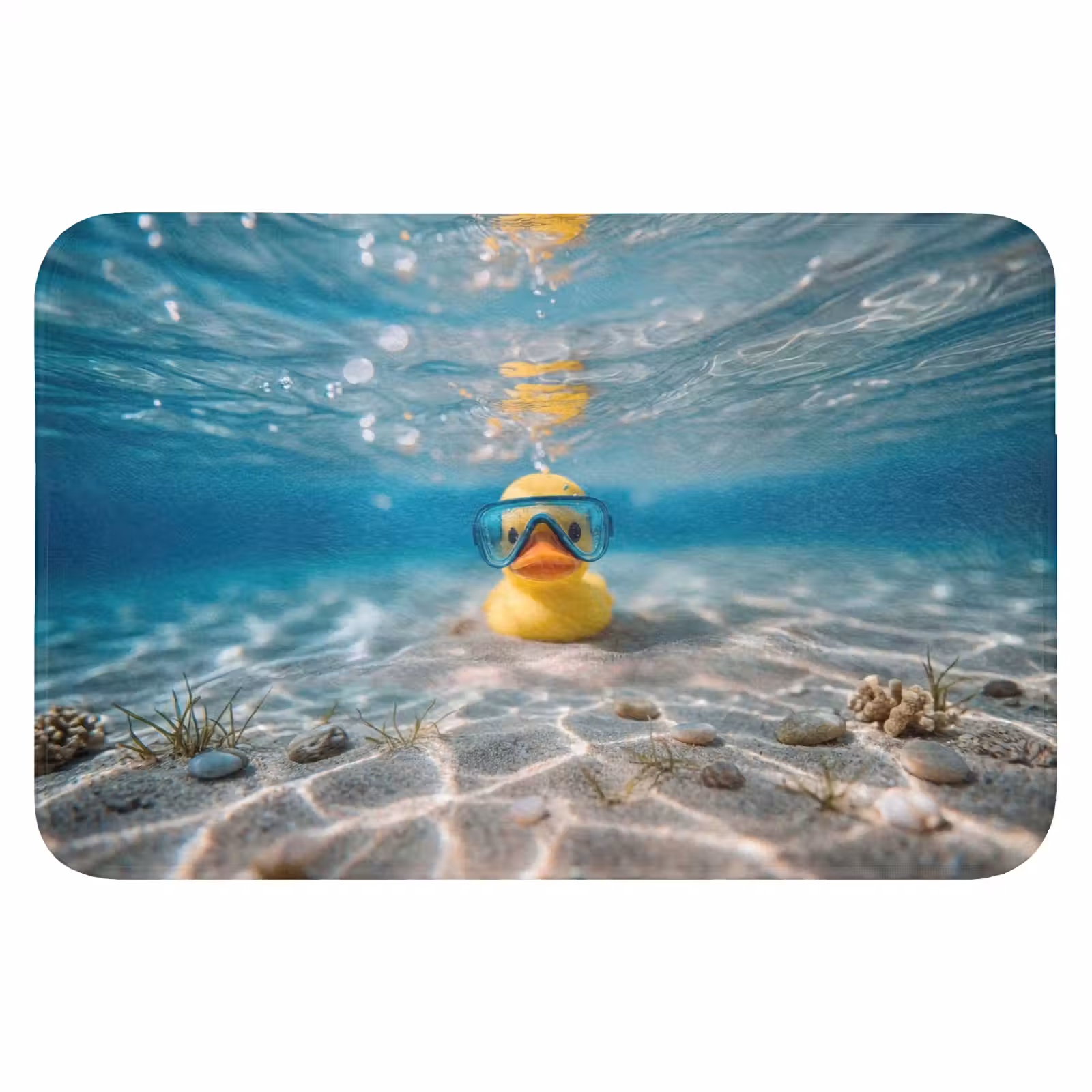 Badmat - Duikbril - Eend - Water — 1