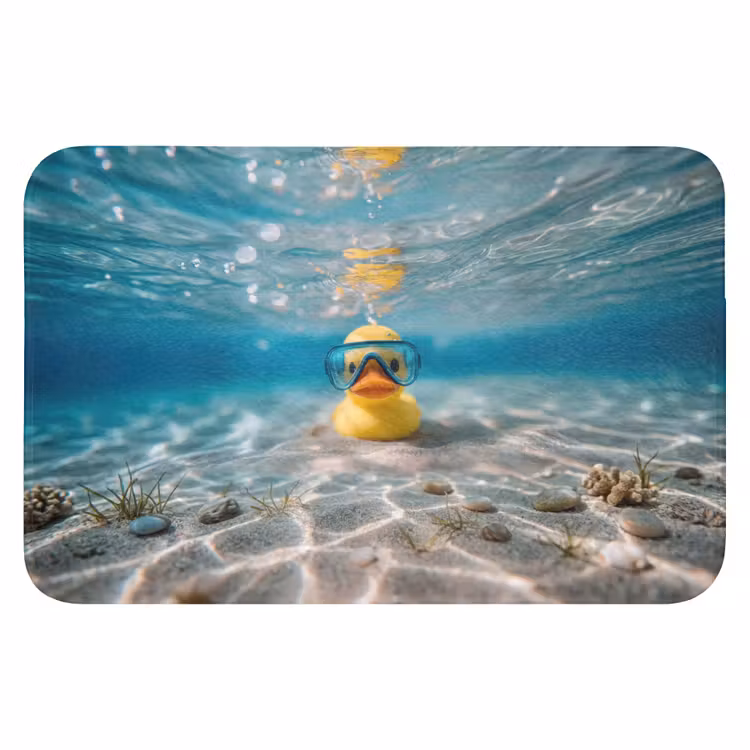 Badmat - Duikbril - Eend - Water — 1