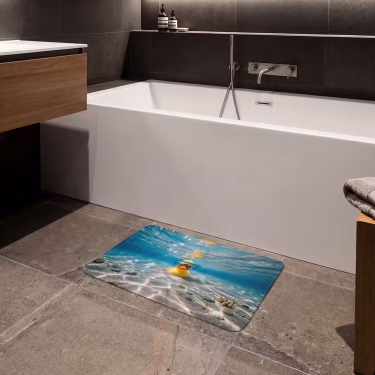 Badmat - Duikbril - Eend - Water — 4
