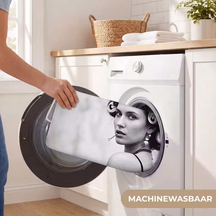Badmat - Edgy - Vrouw - Zwart - Wit — 7