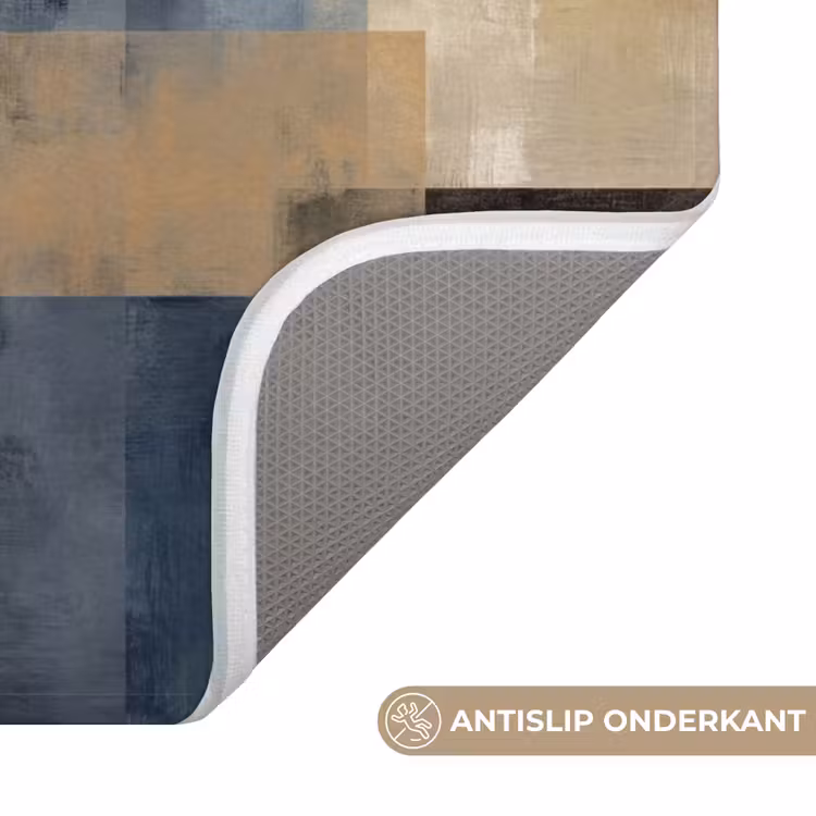 Badmat - Rechthoeken - Abstract - Blauw — 3