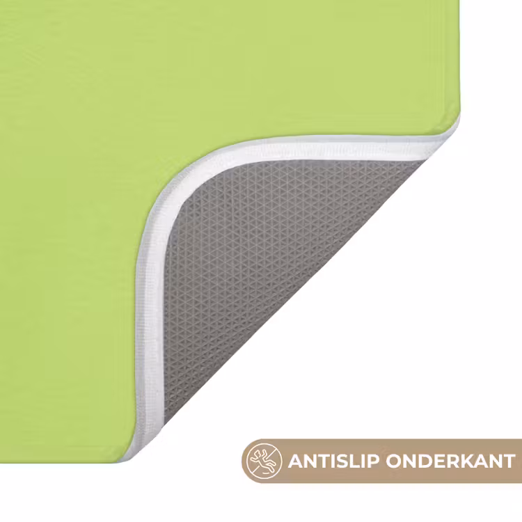 Badmat - Grl pwr - Groen - Rood - 3D — 3