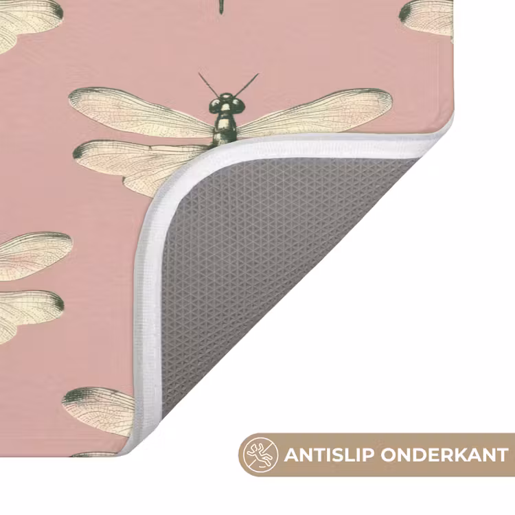 Badmat - Lillibellen - Patroon - Roze — 3