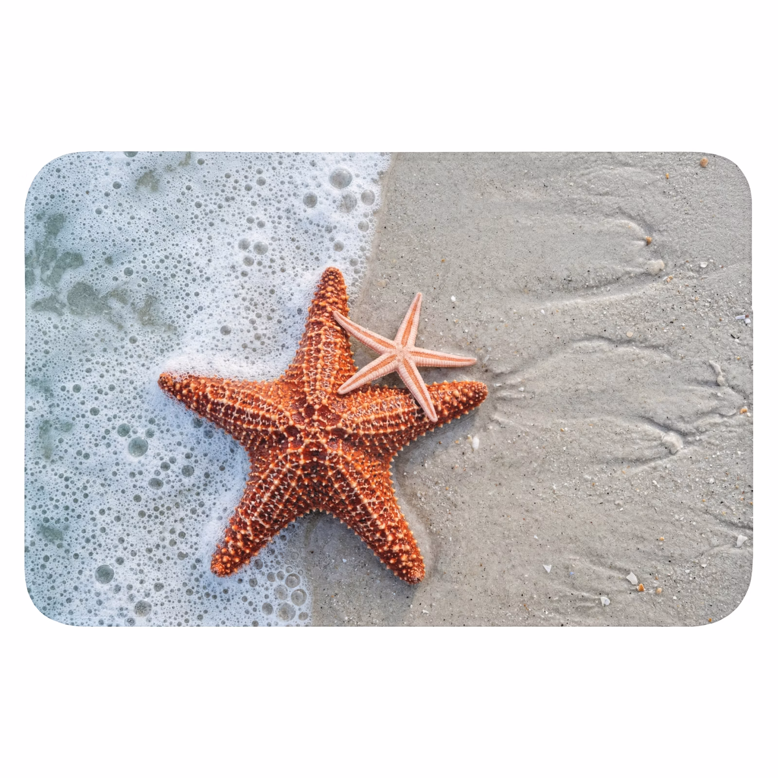 Badmat - Zeester - Strand - Zee — 1