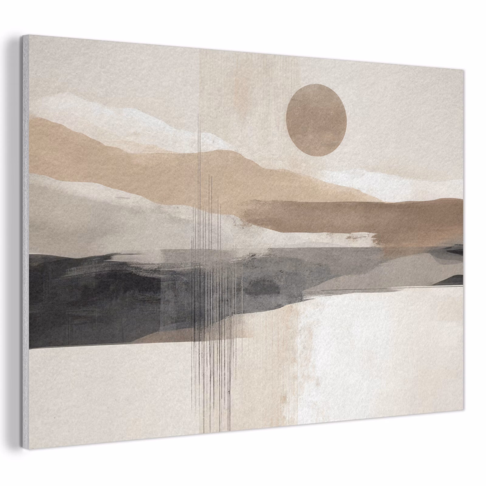 Akoestisch schilderij - Minimalistisch - Landschap - Dimensie — 1