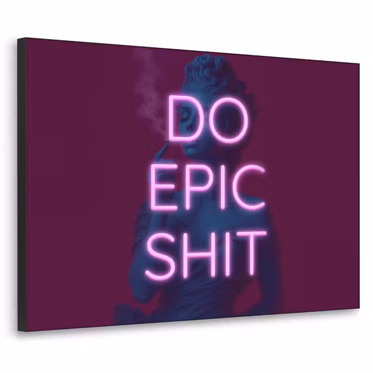 Art frame - Buste - Neon - LED - Letters — 1