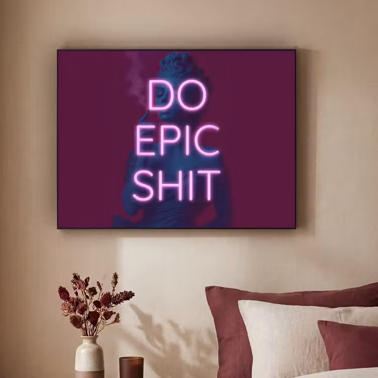 Art frame - Buste - Neon - LED - Letters — 3