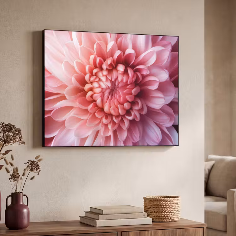 Art frame - Dahlia - Bloem - Close up - Roze — 7
