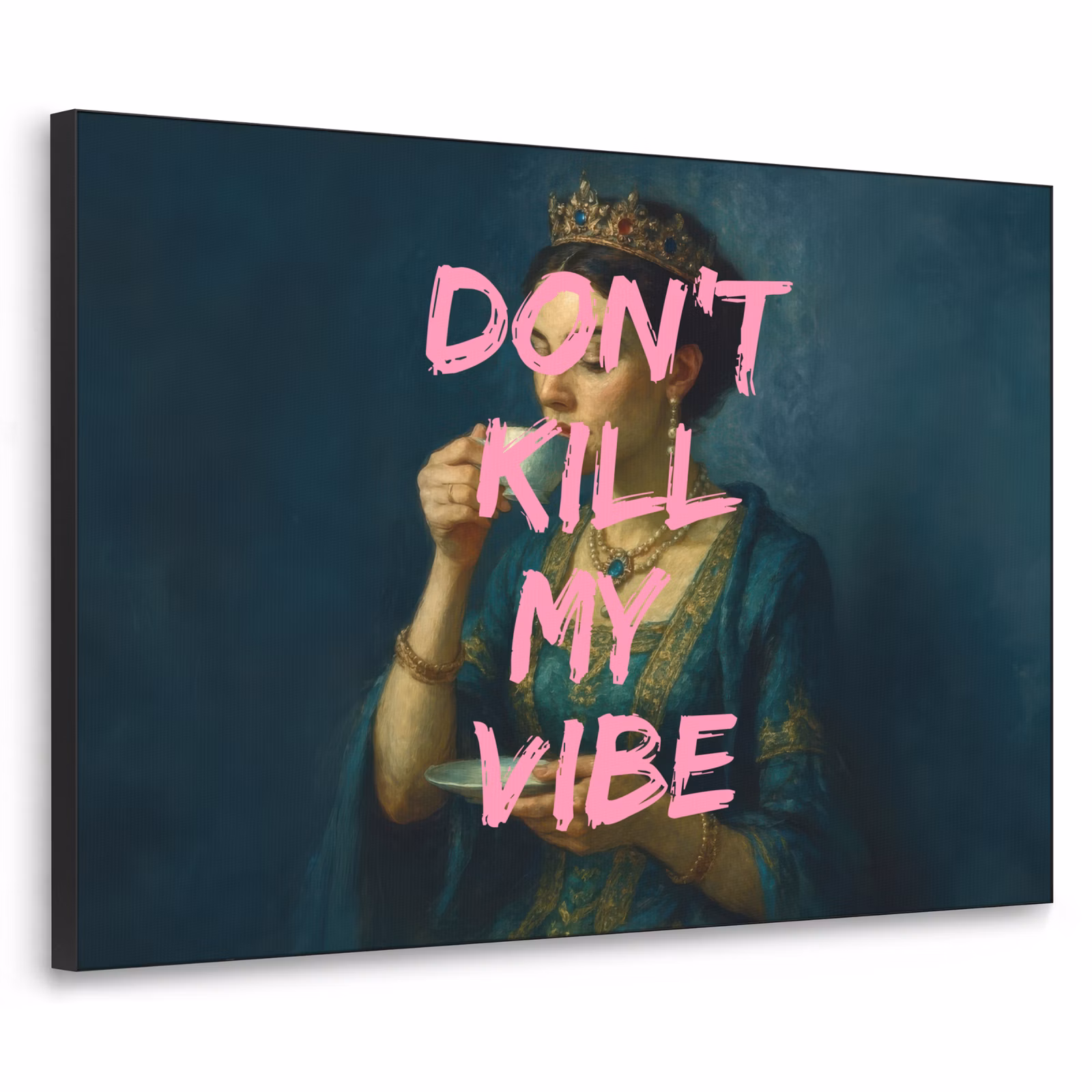 Art frame - Vrouw - Portret - Kroon — 1