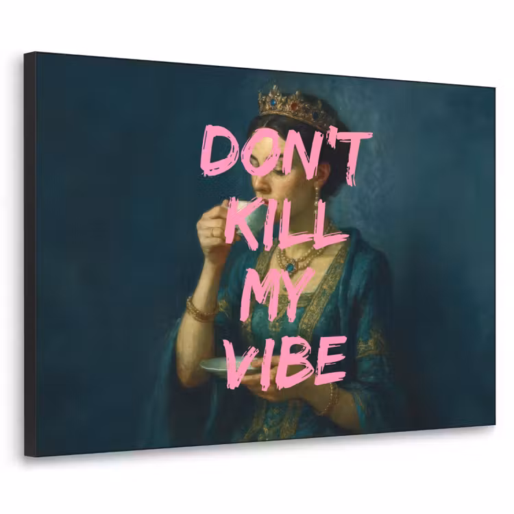 Art frame - Vrouw - Portret - Kroon — 1