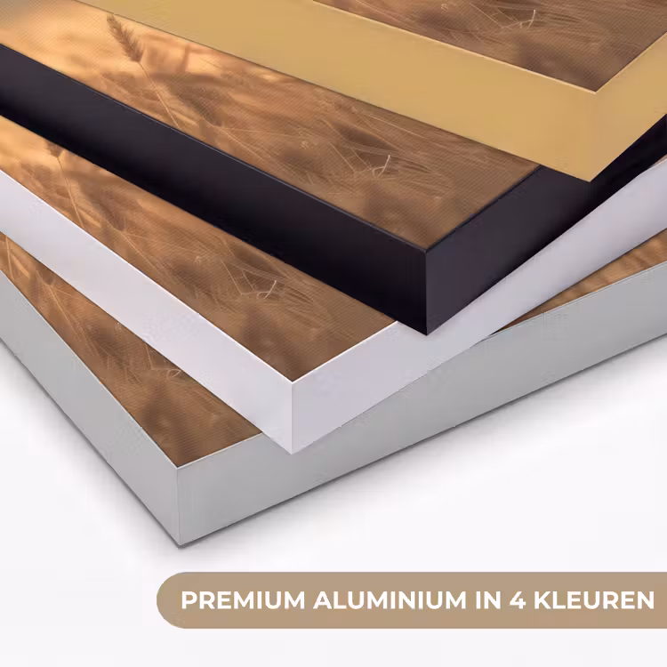 Art frame - Hert - Graanveld - Bruin — 2