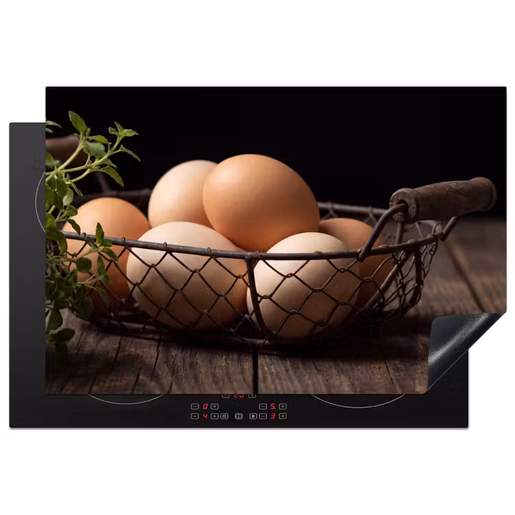 Inductiebeschermer - Eieren - Mand - Eten — 1