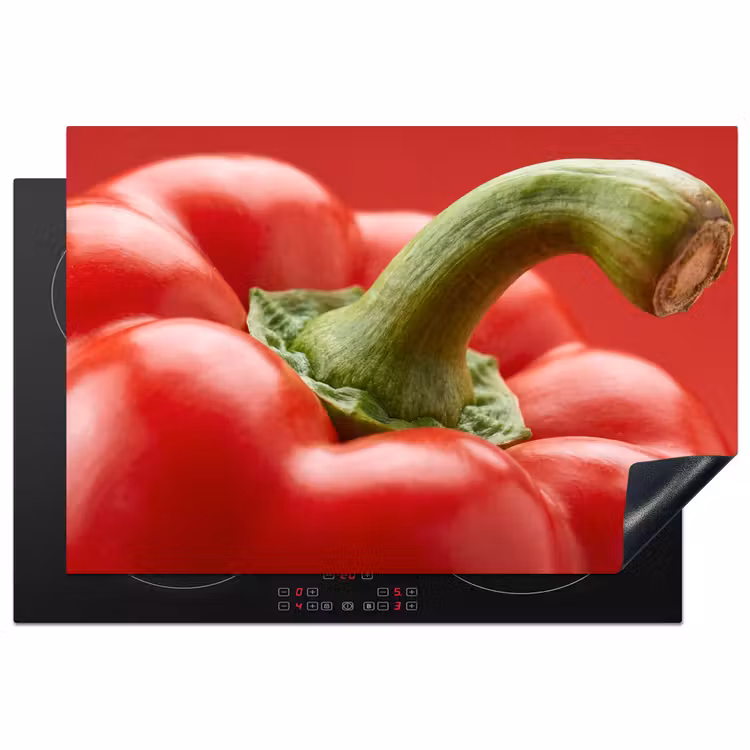 Inductiebeschermer - Eten - Paprika - Rood — 1