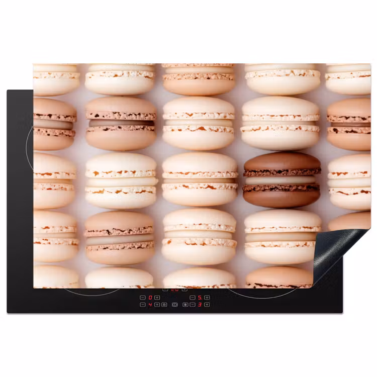 Inductiebeschermer - Macarons - Beige - Bruin — 1
