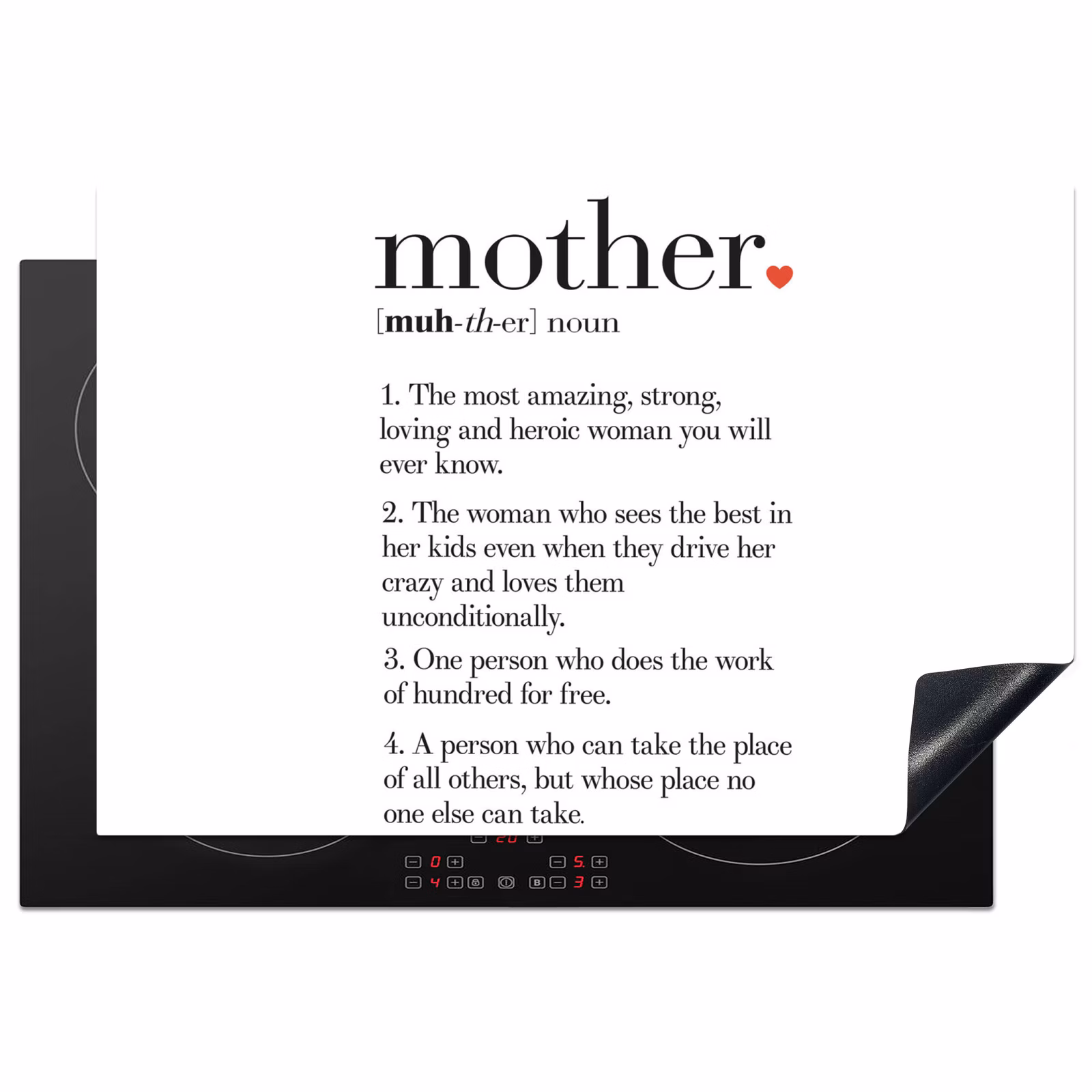 Inductiebeschermer - Moeder definitie - Quotes - Mother - Spreuken — 1