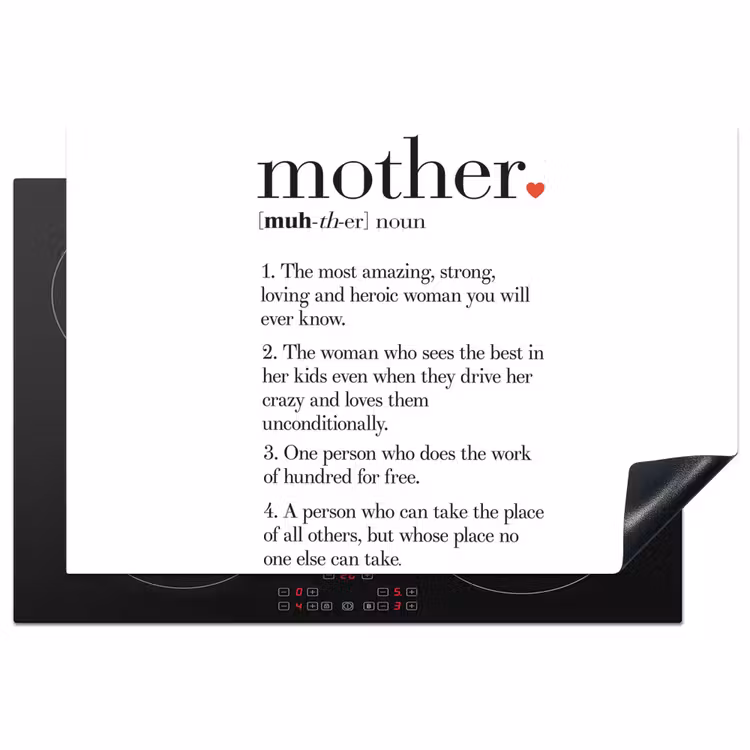 Inductiebeschermer - Moeder definitie - Quotes - Mother - Spreuken — 1