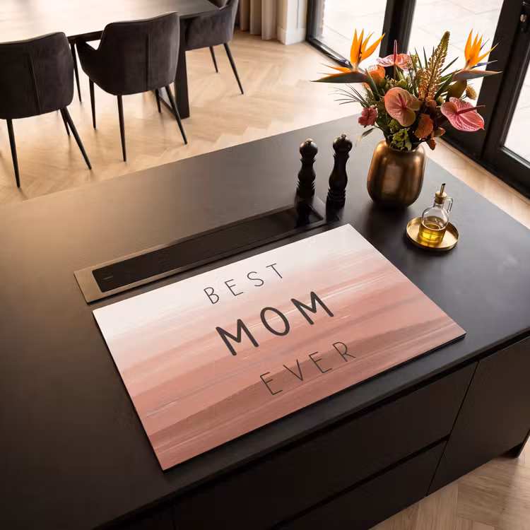 Inductiebeschermer - Spreuken - Quotes Best mom ever - Moederdag - Mama - Cadeau moederdag — 2