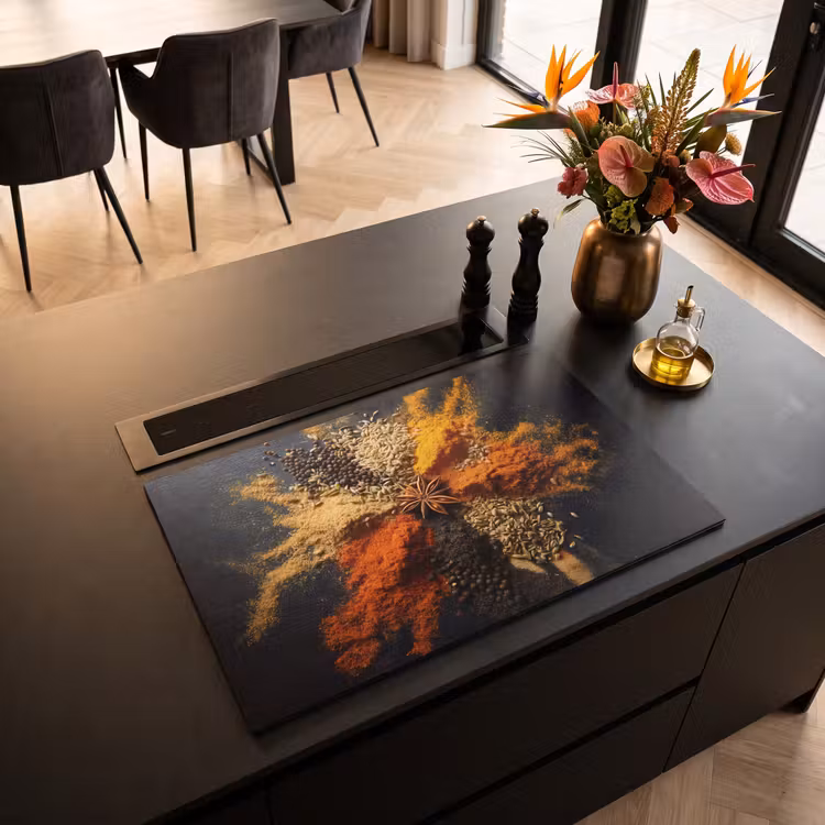 Inductiebeschermer - Specerijen - Explosie - Oranje — 2