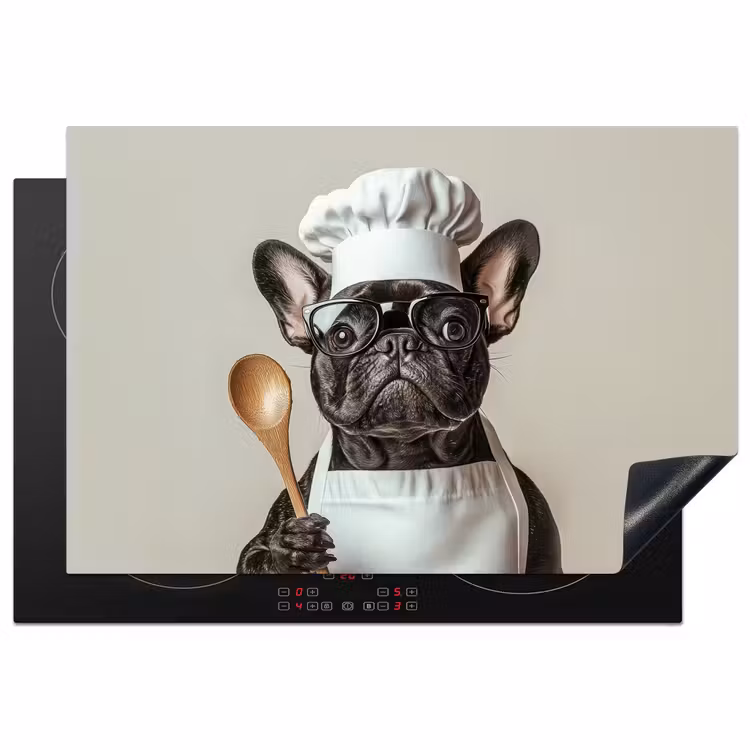 Inductiebeschermer - Bril - Hond - Kok — 1