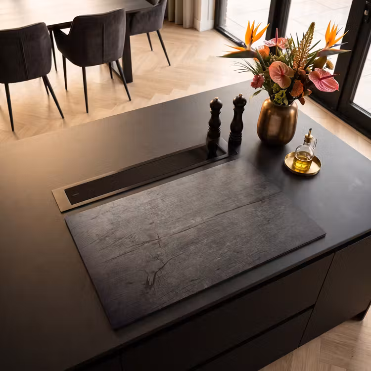 Inductiebeschermer - Beton - Grijs - donker — 2