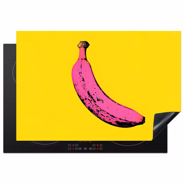 Inductiebeschermer - Banaan - Grafisch - Geel — 1
