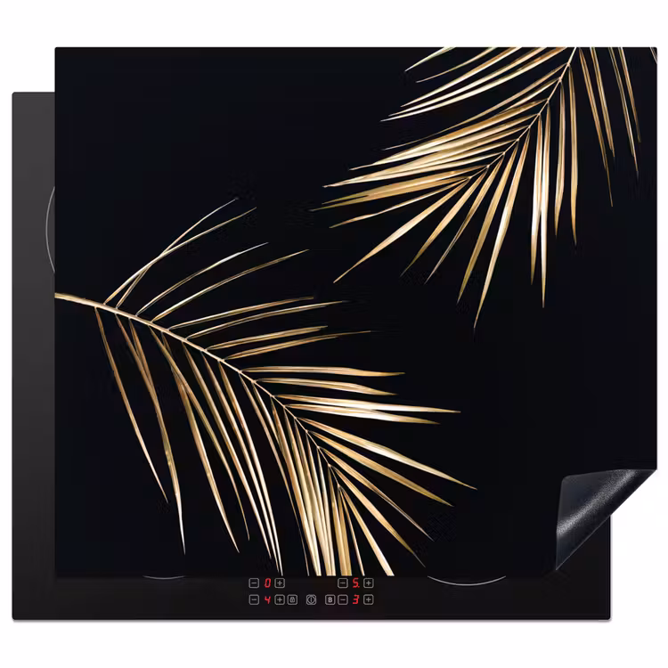 Inductiebeschermer - Gouden Elegantie van de Tropen — 1