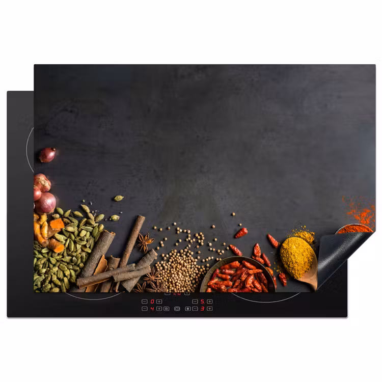 Inductiebeschermer - Stilleven van Specerijen en Aroma's — 1