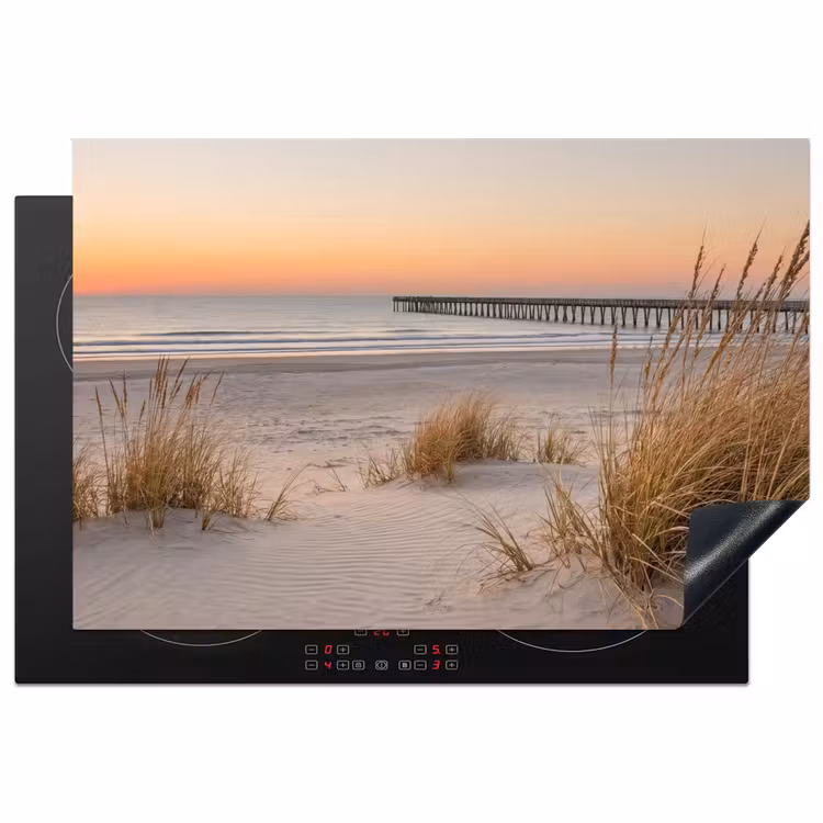 Inductiebeschermer - Pier - Zonsondergang - Strand — 1