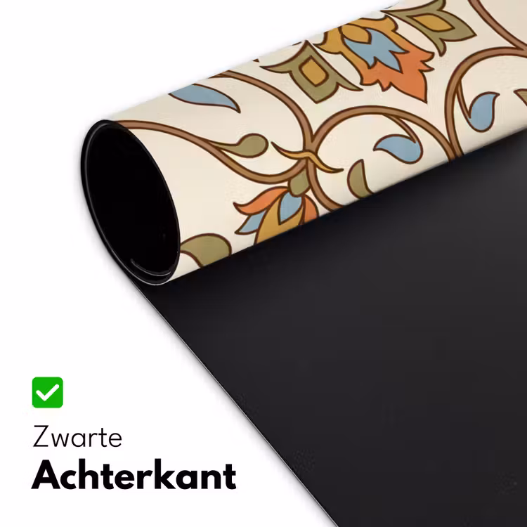 Bureau onderlegger - Patroon - Bloemen - Ornament - Kleurrijk — 5