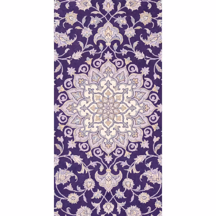 Behang - Patroon - Medallion - Oosters - Paars - Decoratie — 2